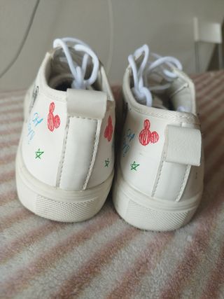 Deportivas Disney Talla 39 Blancas