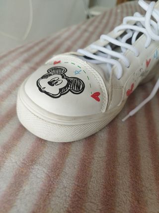 Deportivas Disney Talla 39 Blancas