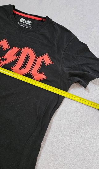 Camiseta AC/DC Negra Talla S