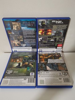 Pack 4 Juegos Belicos de Playstation 2