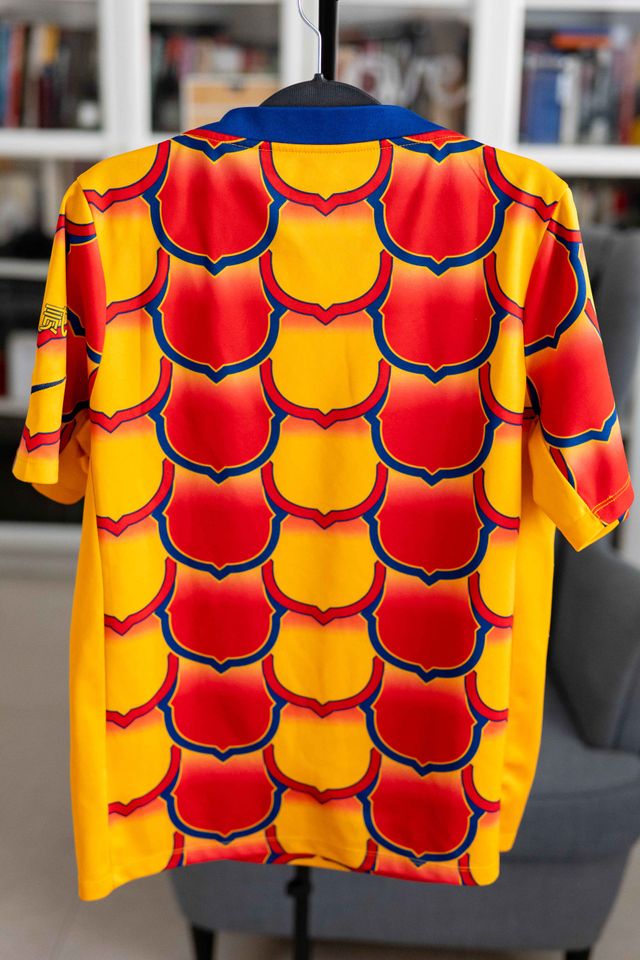 PRE-MATCH F.C. BARCELONA 2023-24 CAMISETA FUTBOL M