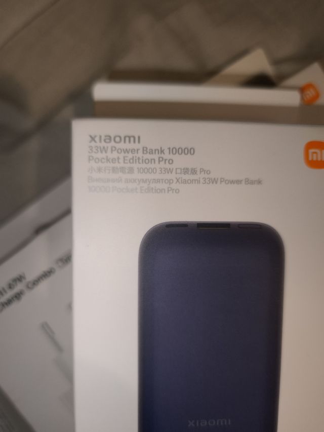 Xiaomi Power Bank 10000 mAh 33W Pocket Edition Pro