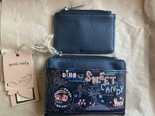 Monedero Sweet Candy Negro Nuevo con Etiqueta