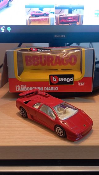 Bburago 1/43 Lamborghini Diablo cod.4133 Die-Cast 