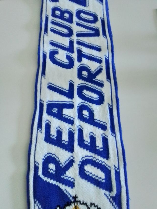Bufanda Real Club Deportivo La Coruña"SÚPER DEPOR"