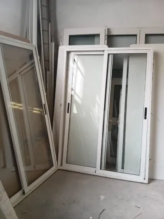 Puertas balconera d aluminio