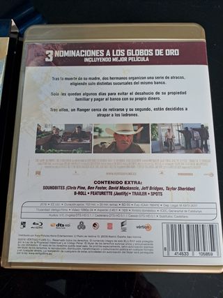 Comanchería Blu-ray (Hell or High Water) Slipcover