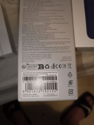 Xiaomi Power Bank 20000mAh 33W