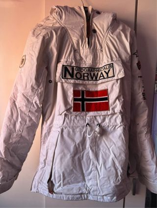 Abrigo Norway National Geographic Blanco