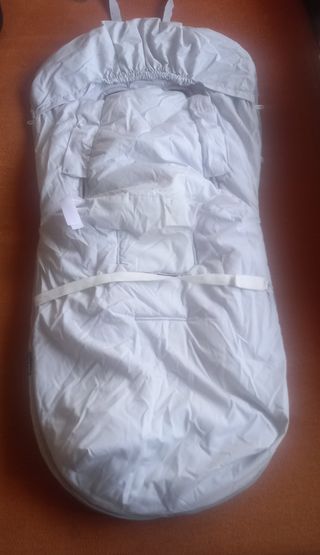 Saco para silla de paseo gris