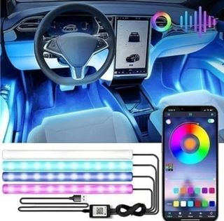 Luces LED Interior Coche - 16 Millones Colores