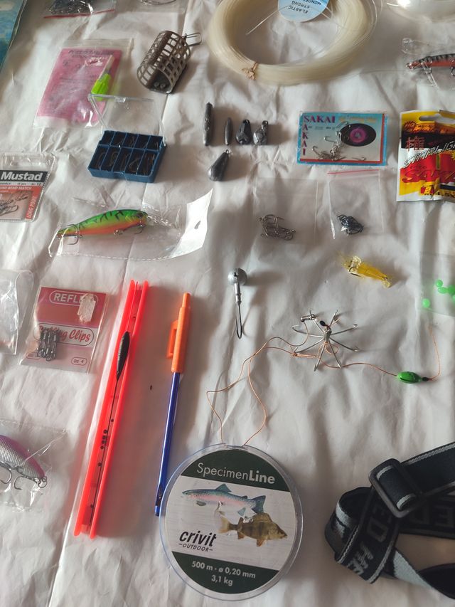 Set da pesca con accessori