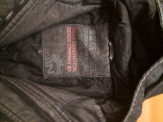 Chaqueta vaquera negra Talla L