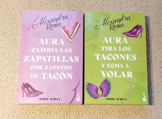 Aura cambia las zapatillas por zapatos de tacón