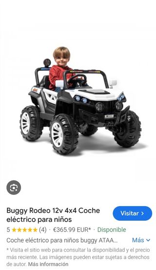 Buggy 4x4 con Mando a Distancia