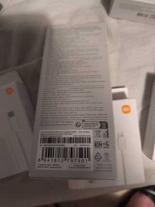 Xiaomi Power Bank 10000mAh con Cable Integrado