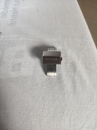 Cierre de reloj Jaguar plateado