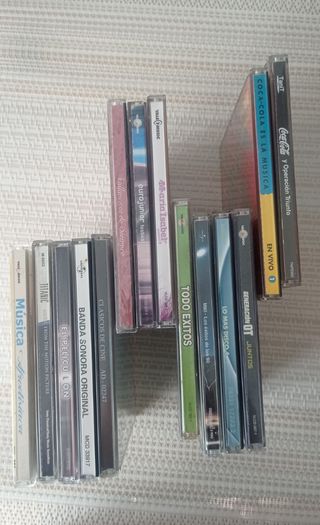 Lote CDs Música Variada.Unidad suelta: 1€.
