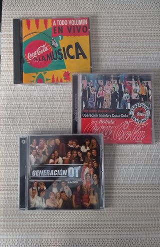 Lote CDs Música Variada.Unidad suelta: 1€.