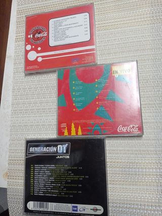 Lote CDs Música Variada.Unidad suelta: 1€.