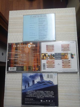 Lote CDs Música Variada.Unidad suelta: 1€.