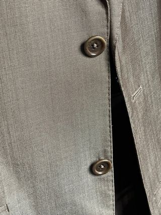 Massimo Dutti Pantalones Lana-Seda Talla 46
