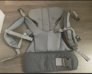 Mochila Porta Bebé Gris