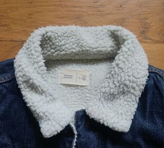 Chaqueta vaquera con borreguito de mujer talla L