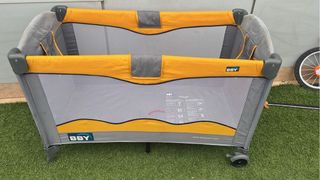 Cuna de viaje BBY con colchón