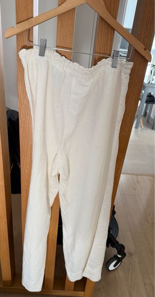 Pantalones H&M blancos talla M a estrenar 