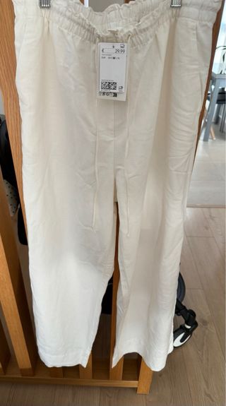 Pantalones H&M blancos talla M a estrenar 