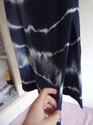 Falda larga tie-dye