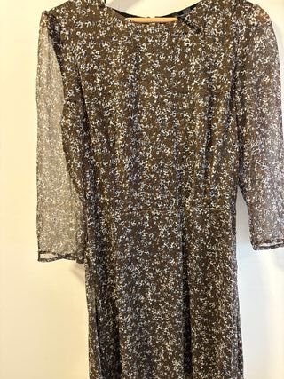 Vestido corto Mango estampado