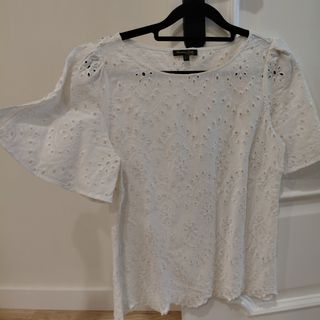 Camiseta Massimo Dutti blanca talla M
