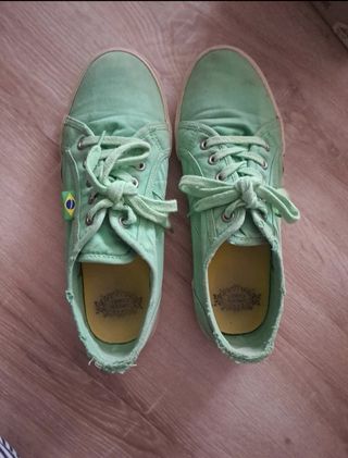 Zapatillas amarillas talla 39
