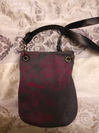 Bolso Desigual Gris Multicolor