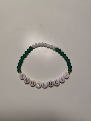 Pulsera Andalucía con cuentas