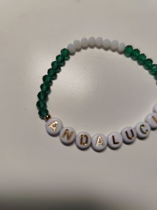 Pulsera Andalucía con cuentas