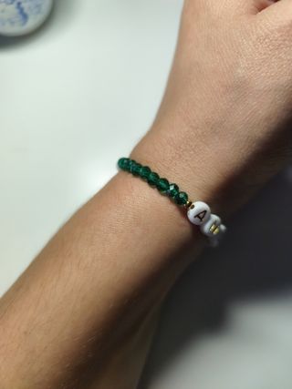 Pulsera Andalucía con cuentas
