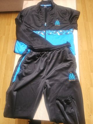 Chándal Olympique Marseille Negro/Azul