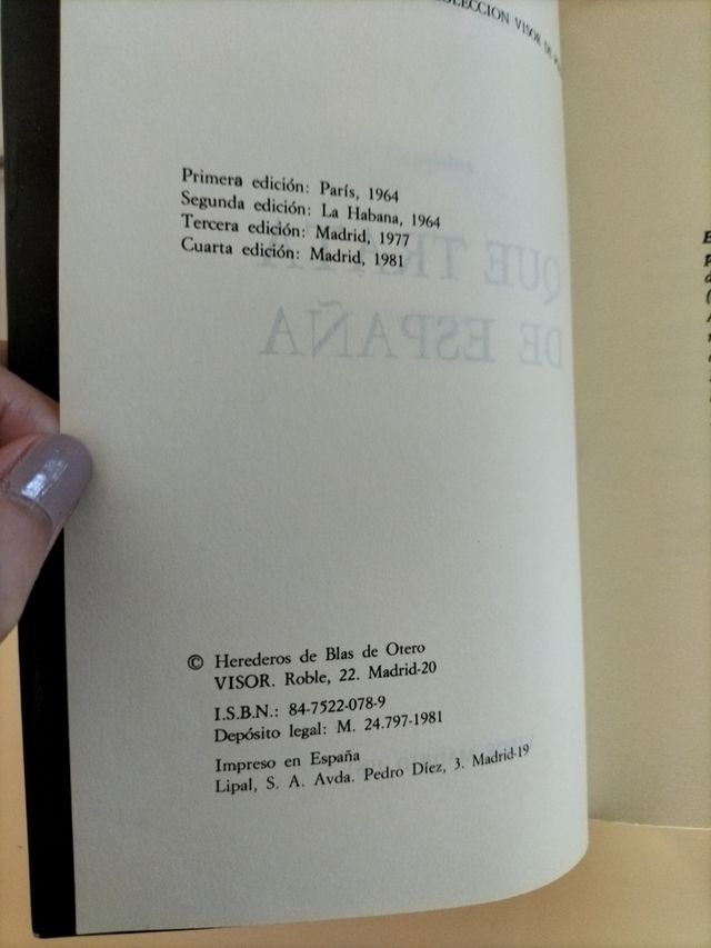 Que trata de España