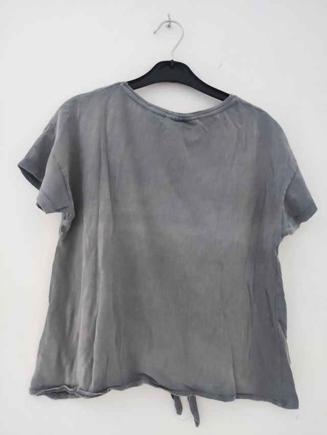 Camiseta Wonder Woman gris 140cm