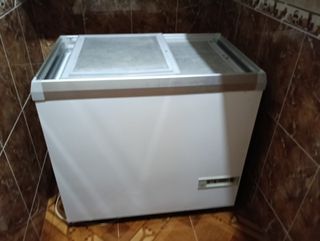 Congelador industrial blanco