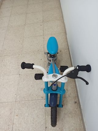 Bici sin pedales + pedales de rozamiento