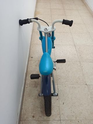 Bici sin pedales + pedales de rozamiento
