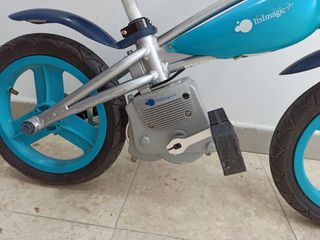 Bici sin pedales + pedales de rozamiento