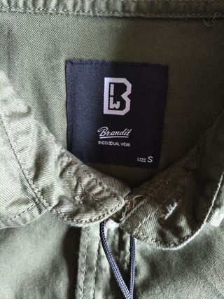 Camisa Brandit verde militar