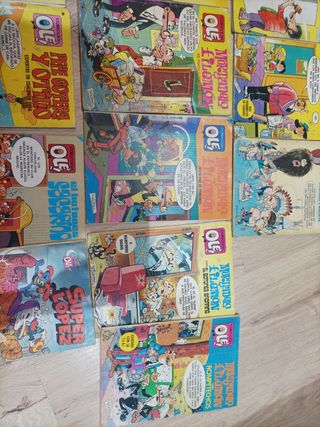 Lote 14 comics colección Olé 

