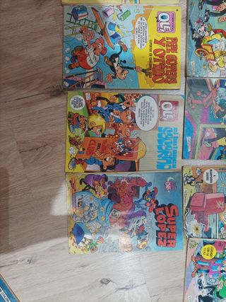 Lote 14 comics colección Olé 

