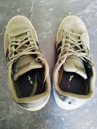 Scarpe Adidas uomo/donna verdi e beige